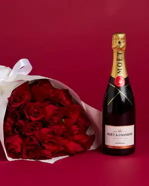Champagne + Roses