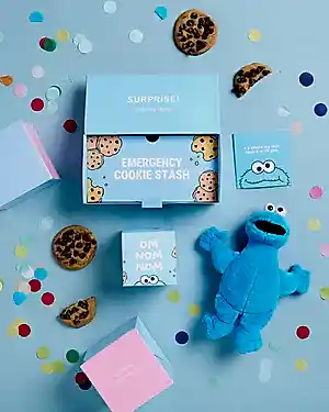 Exploding Cookie Monster Box